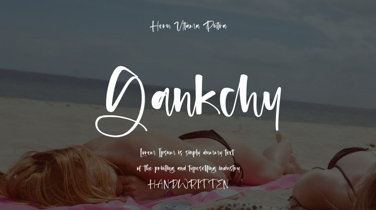 Gankchy Font