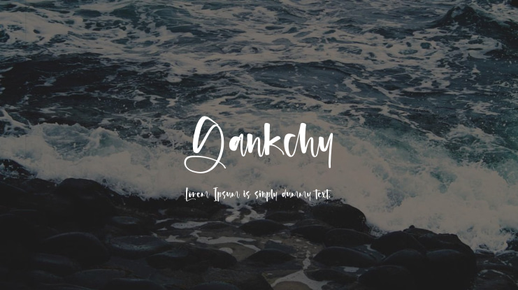 Gankchy Font