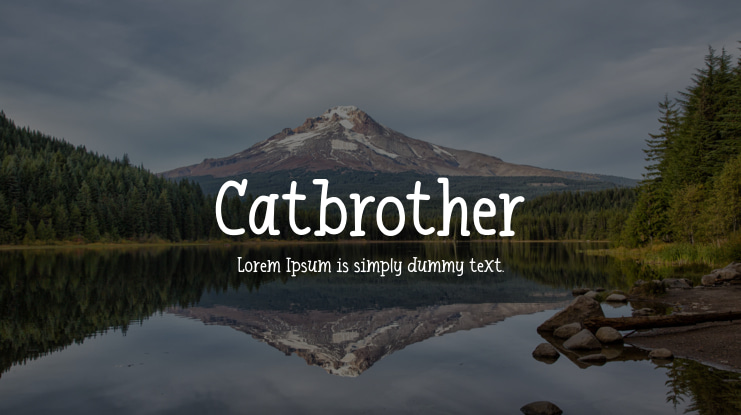 Catbrother Font
