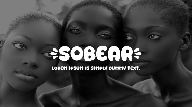 Sobear Font