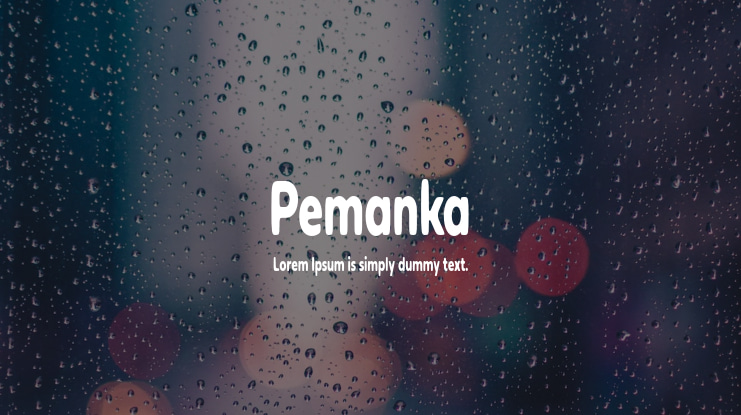 Pemanka Font