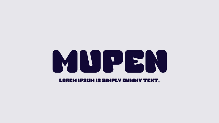 Mupen Font