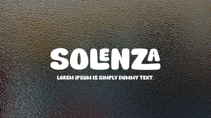 Solenza Font