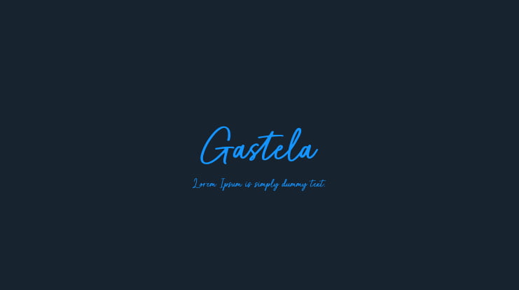 Gastela Font