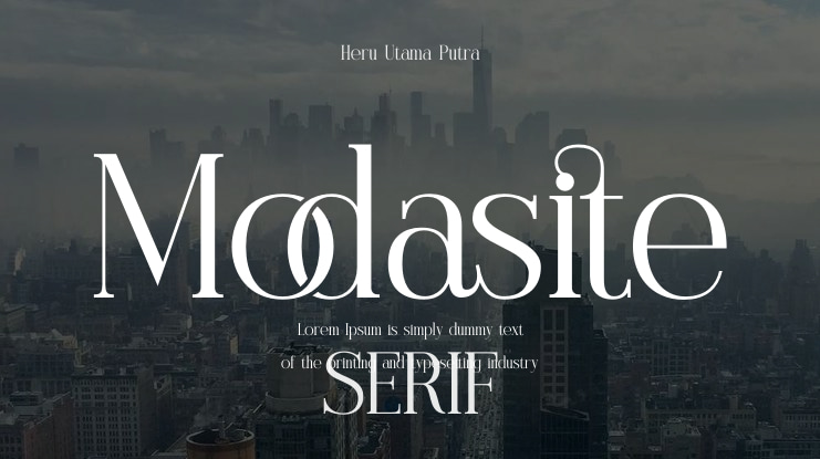 Modasite Font