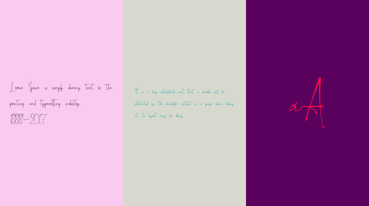 Awatte - Personal Use Font