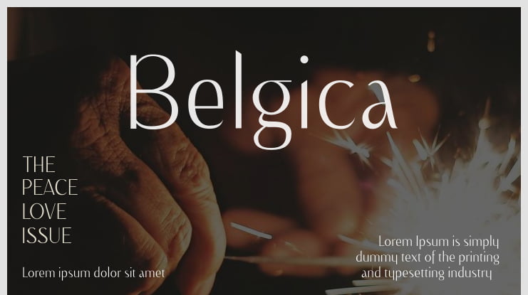 Belgica Font
