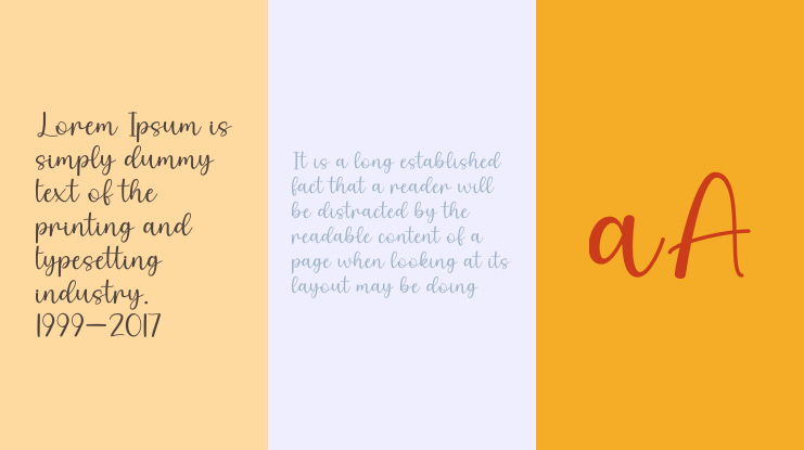 Rain In November Font