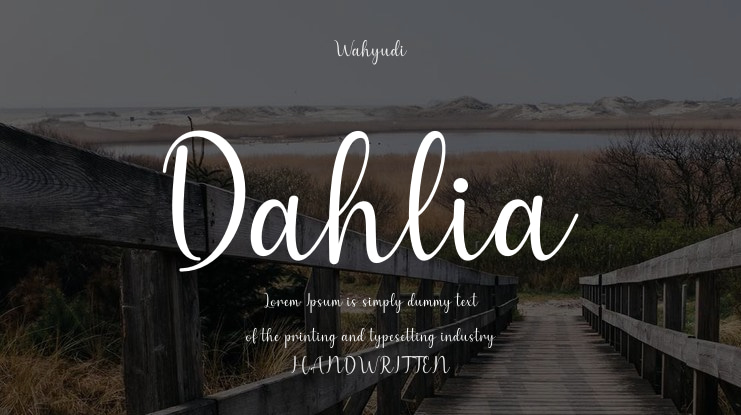Dahlia Font