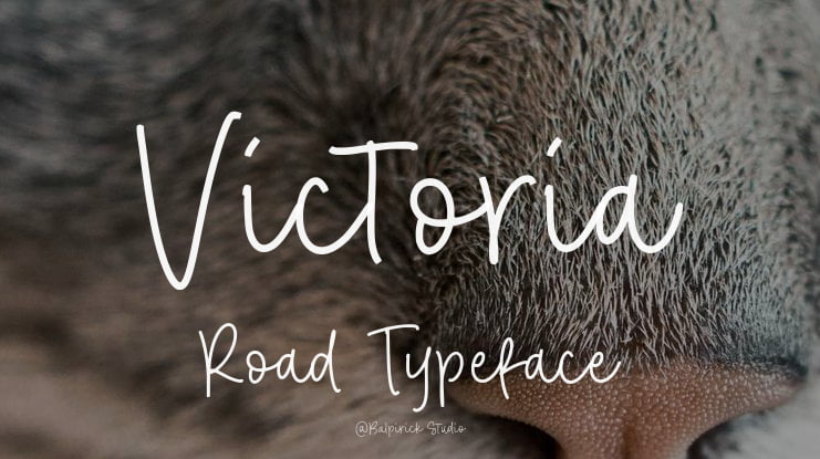 Victoria Road Font