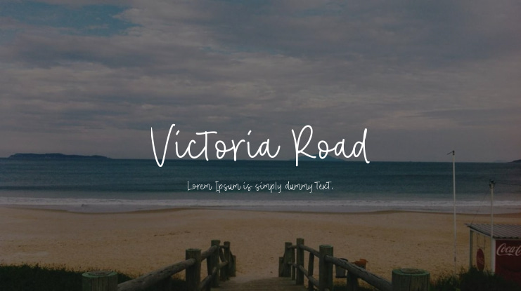 Victoria Road Font