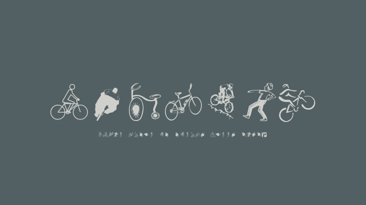 Cycling Font