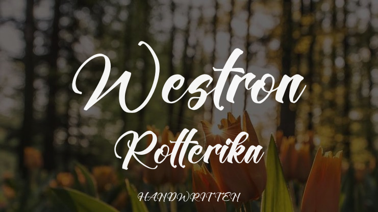 Westron Rotterika Font