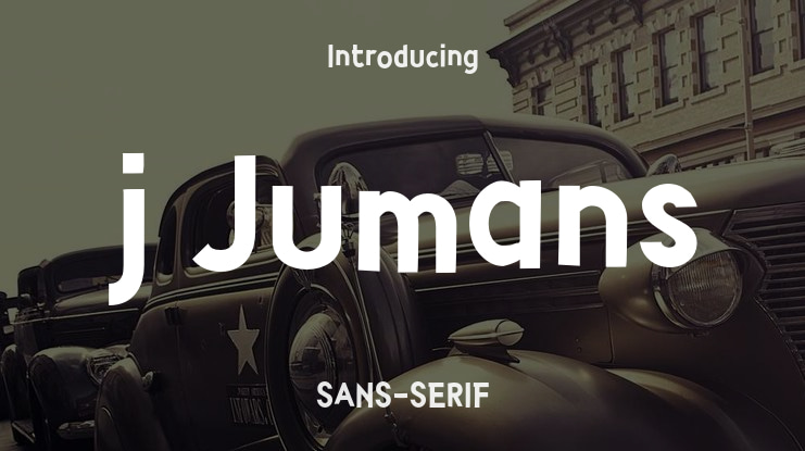 j Jumans Font