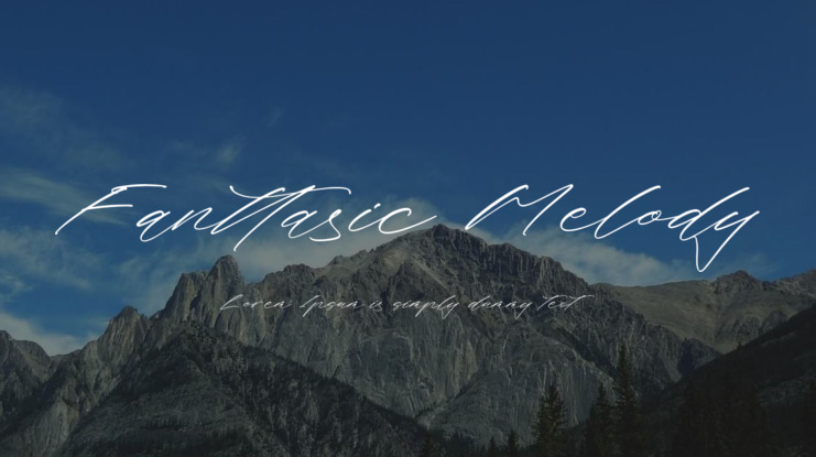 Fanttasic Melody Font