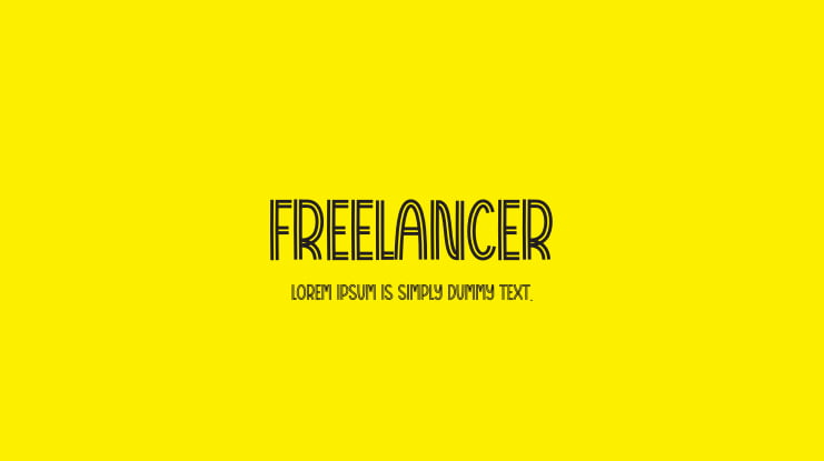 Freelancer Font