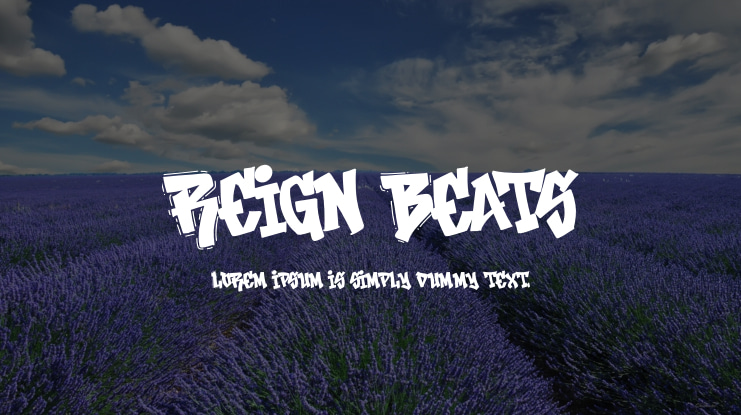 Reign Beats Font