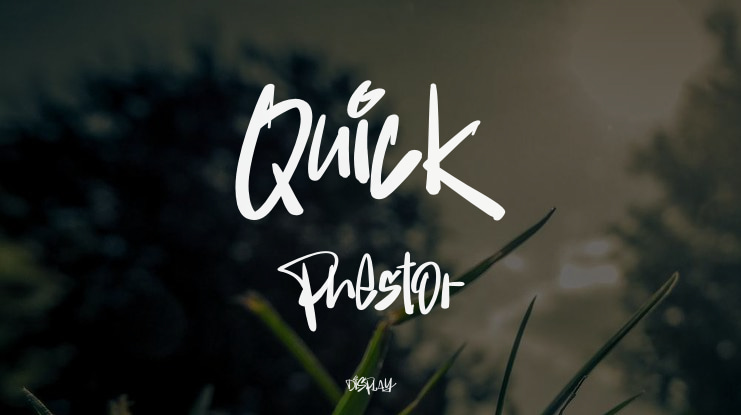 Quick Phestor Font