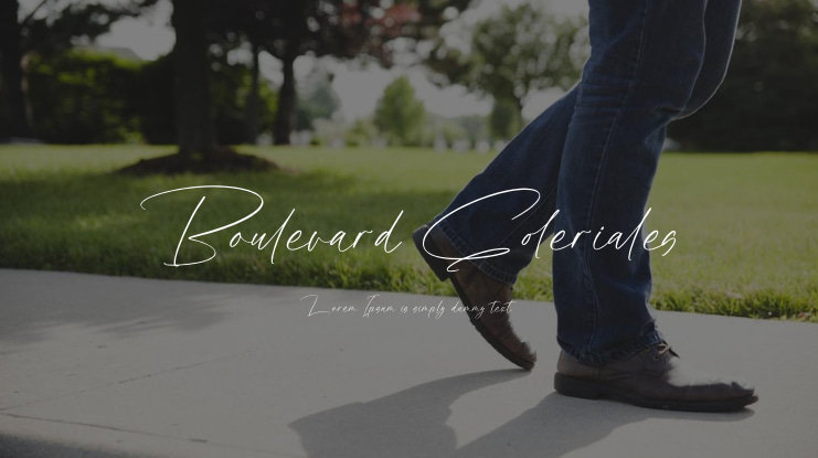 Boulevard Goleriales Font