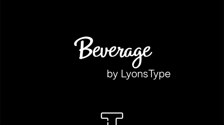 LT Beverage Font