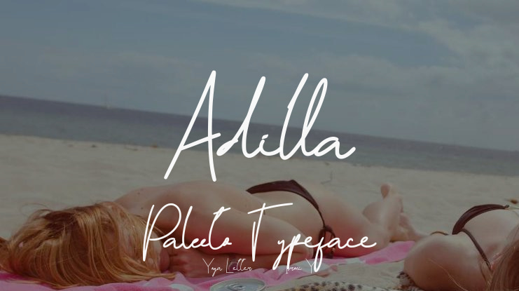 Adilla Paleeto Font