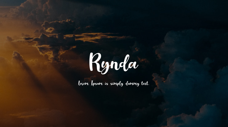 Rynda Font