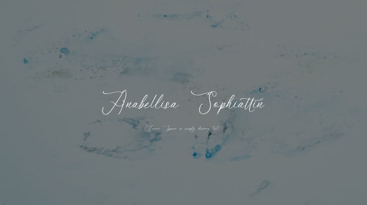 Anabellisa Sophiattin Font