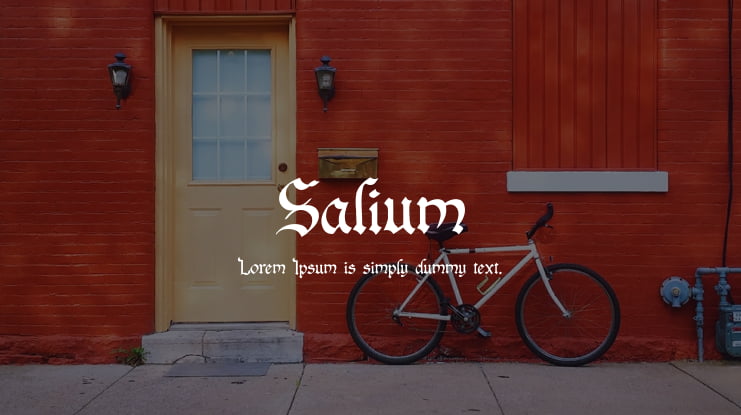 Salium Font