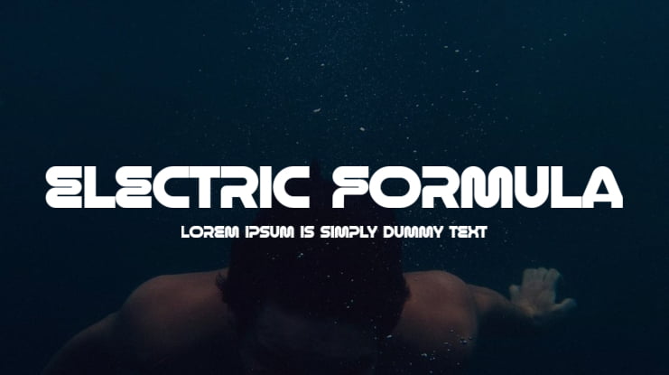 Electric Formula Font Family