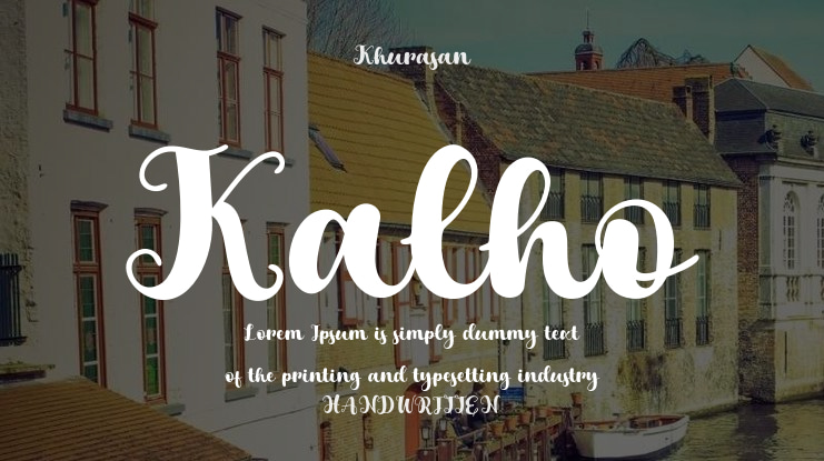 Kalho Font
