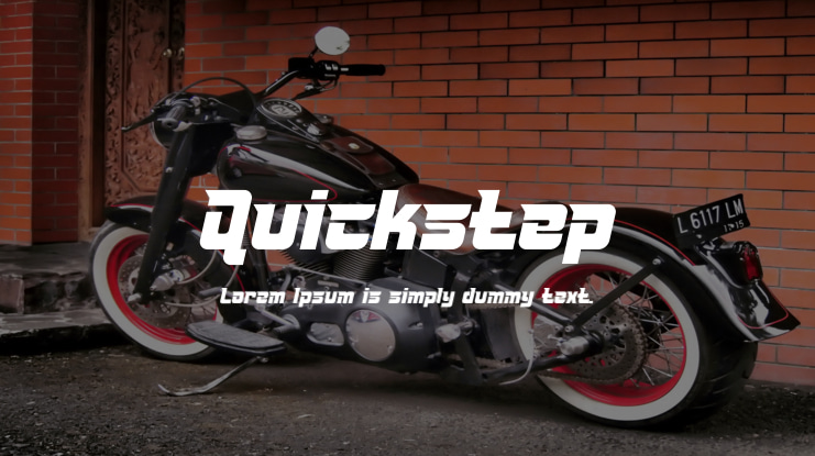 Quickstep Font