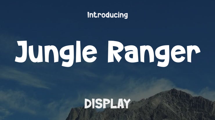 Jungle Ranger Font