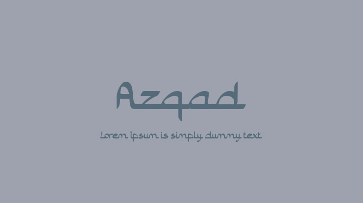 Azqad Font