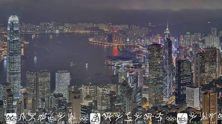 Olympic Beijing Picto Font