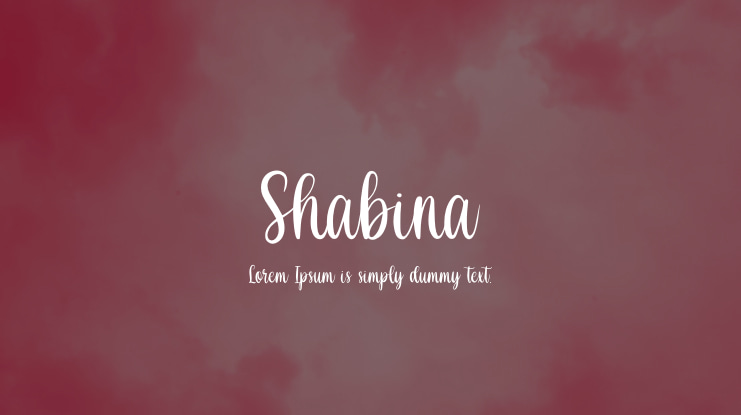 Shabina Font