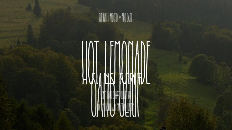 Hot Lemonade Font
