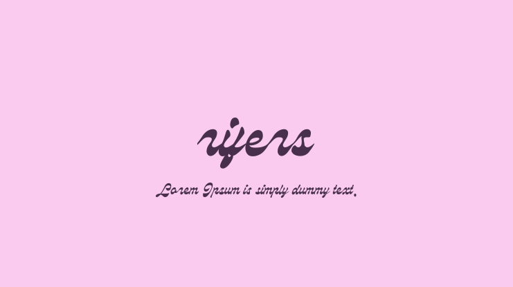 rifers Font