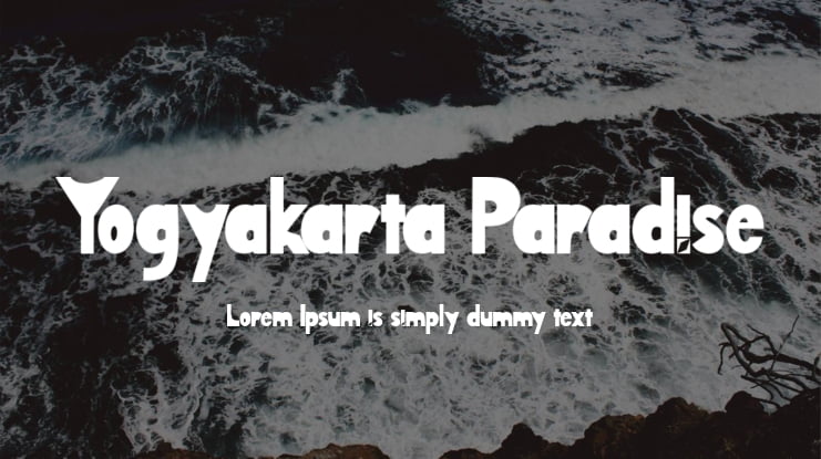 Yogyakarta Paradise Font Family