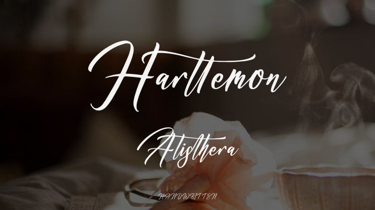 Harttemon Alisthera Font