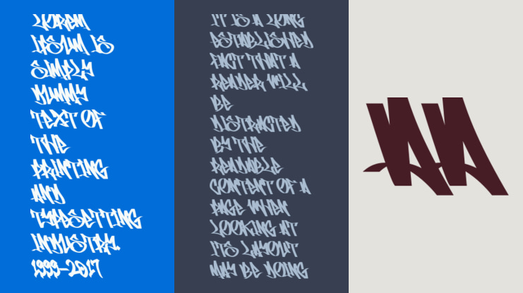 Vandal Rebels Monoline Font Family