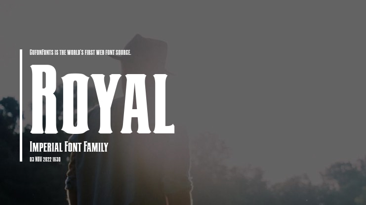 Royal Imperial Font