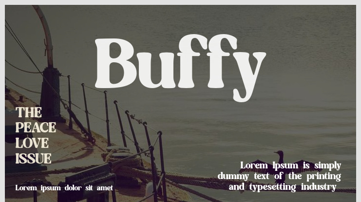 Buffy Font