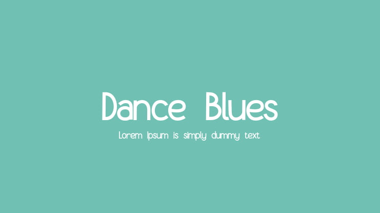 Dance Blues Font