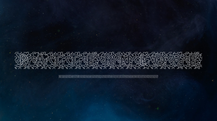 PatternLove Font