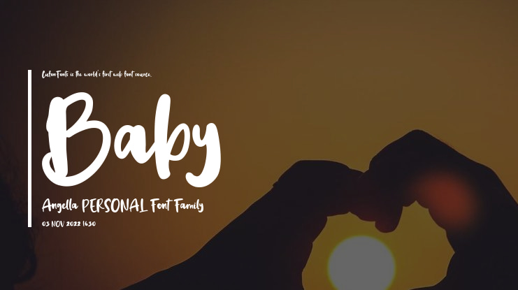 Baby Angella PERSONAL Font