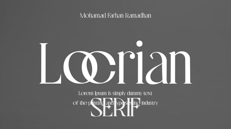 Locrian Font