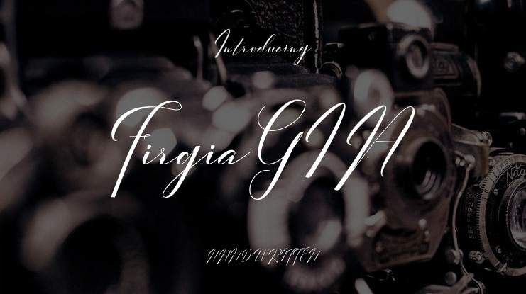 FirgiaGIA Font