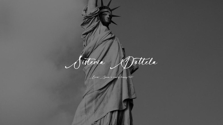 Sisteria Dottela Font