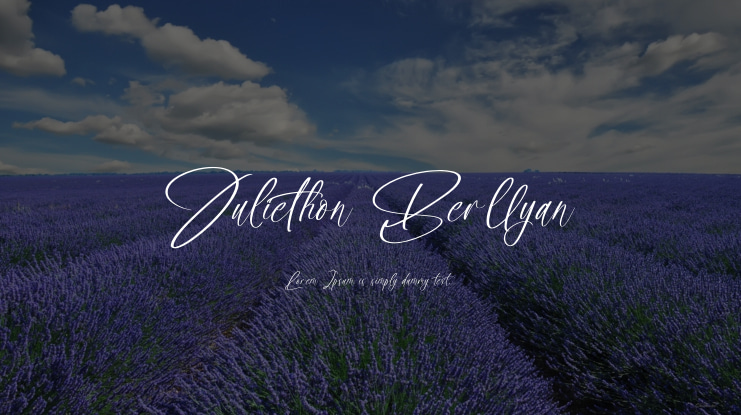 Juliethon Berllyan Font
