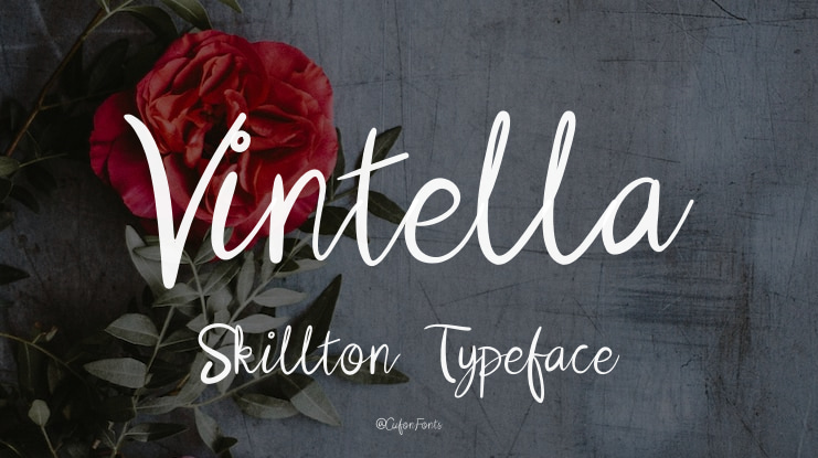 Vintella Skillton Font
